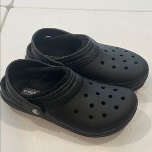 CROCS Kids Fleece Lined Black